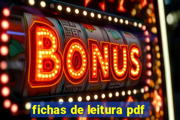 fichas de leitura pdf